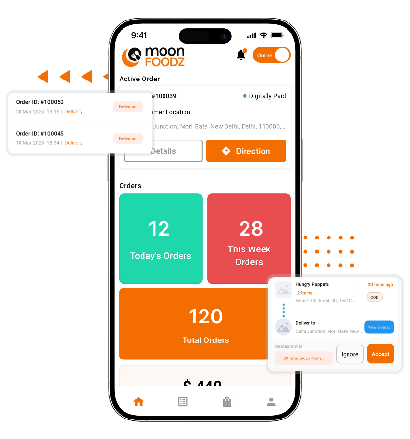 Menulog Clone - Launch Multi-Restaurant Food Delivery App