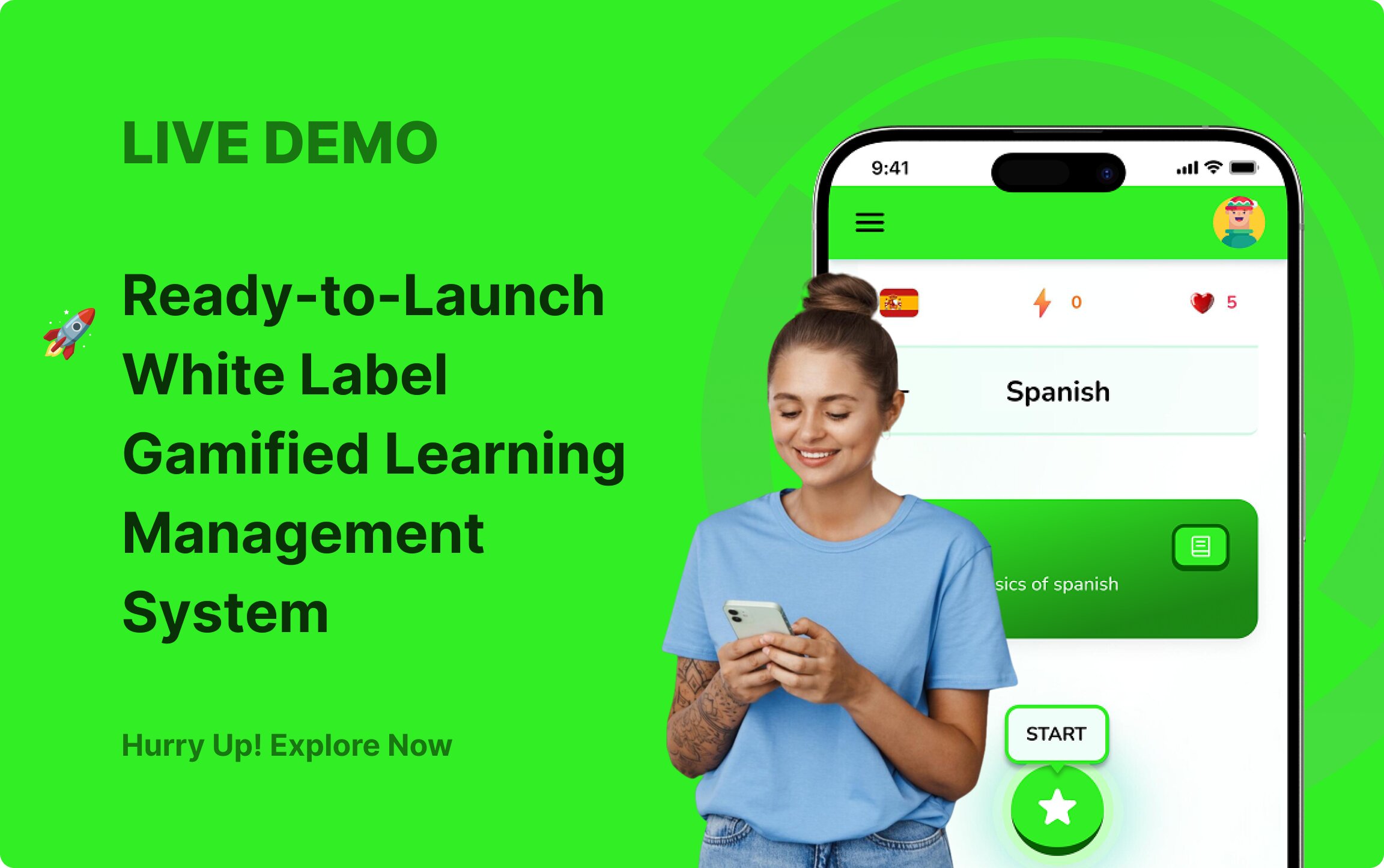 View Live White Label Gamified Learning Management System Demo