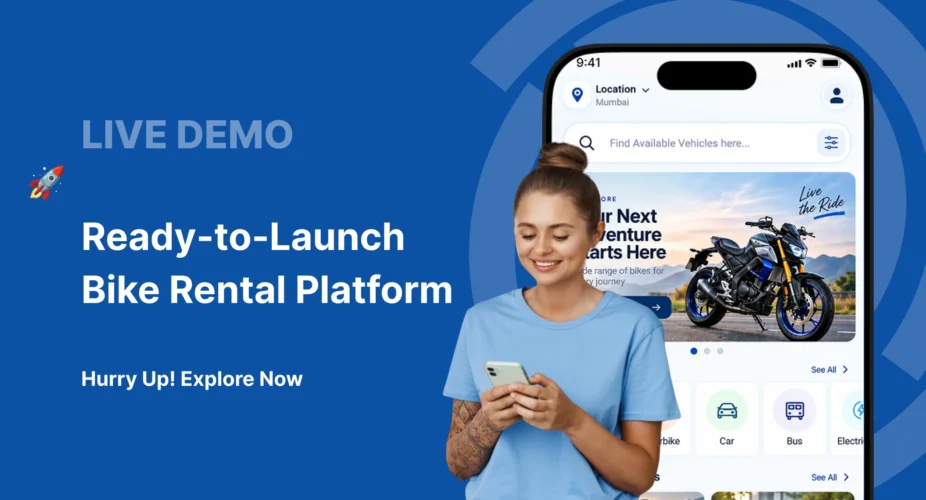 View Live White Label Bike Rental Software Demo